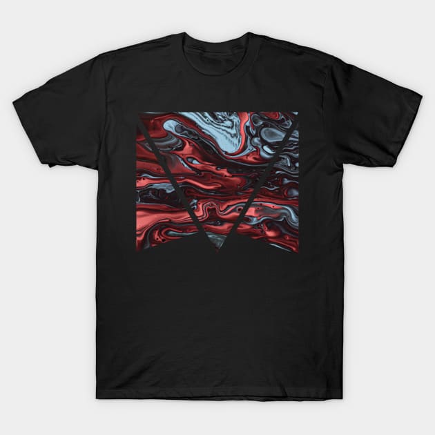 Abstract Geometric design T-Shirt by Korlasx2